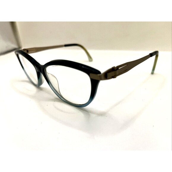 Ovvo Optics Eyeglasses MOD.A8 Designer Frames Only Green 54-16-135 *READ* - Picture 3 of 6